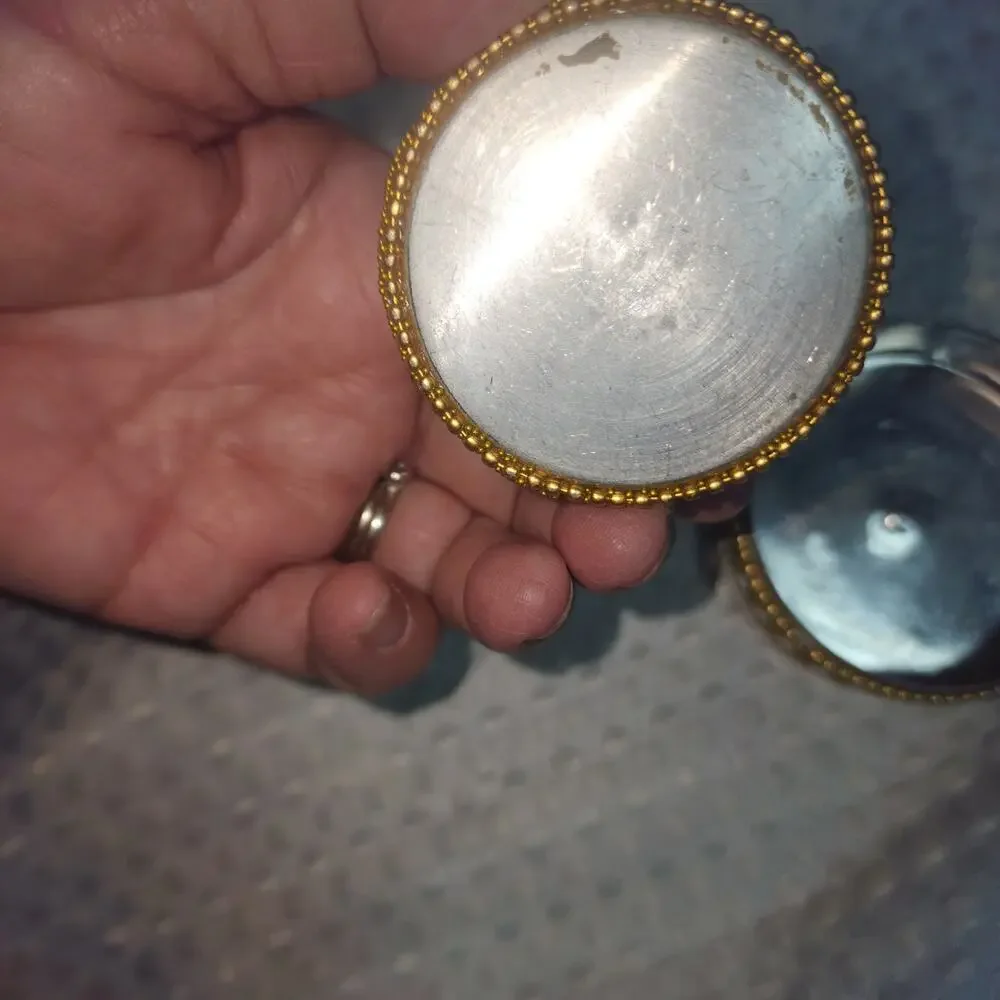 GOLD STACKABLE TRINKET BOXES